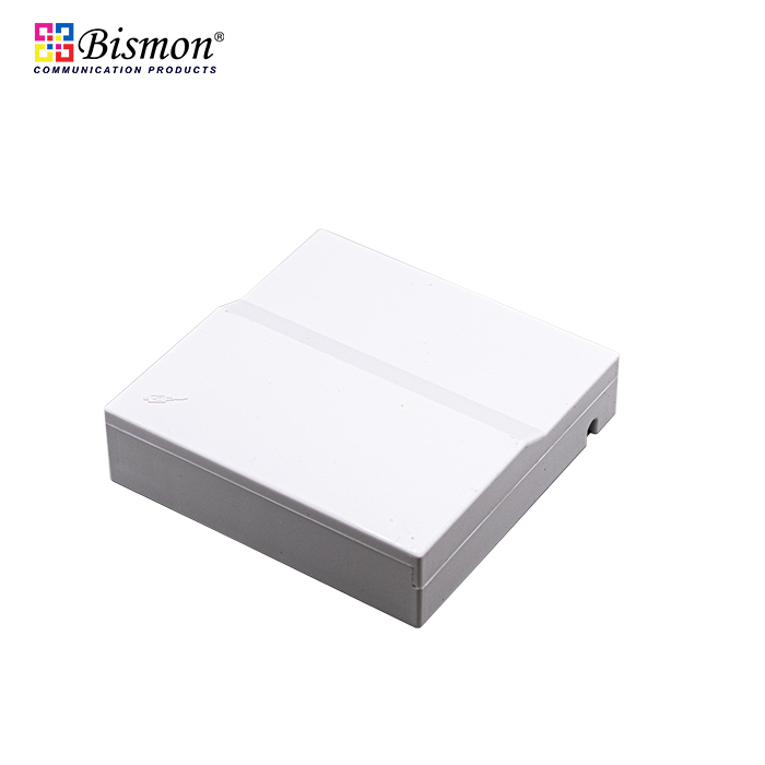 กล่องเก็บสาย fiber optic 1 Port Optical Fiber Wall Outlet FTTx Box(กล่องเปล่า)